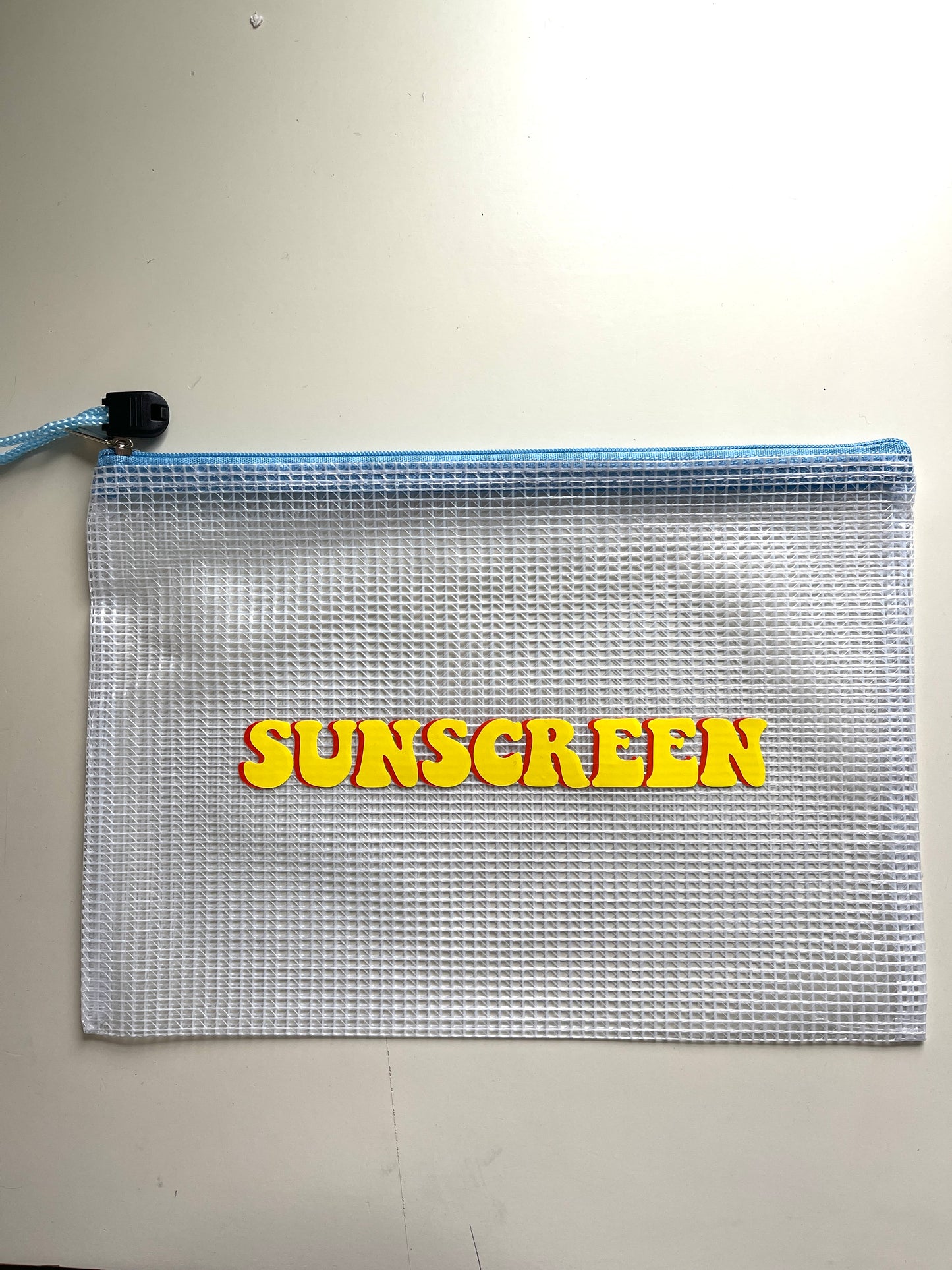 Custom Shadow Monogram Zipper Pouches