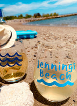 Load image into Gallery viewer, Town Beach Names Drinkware
